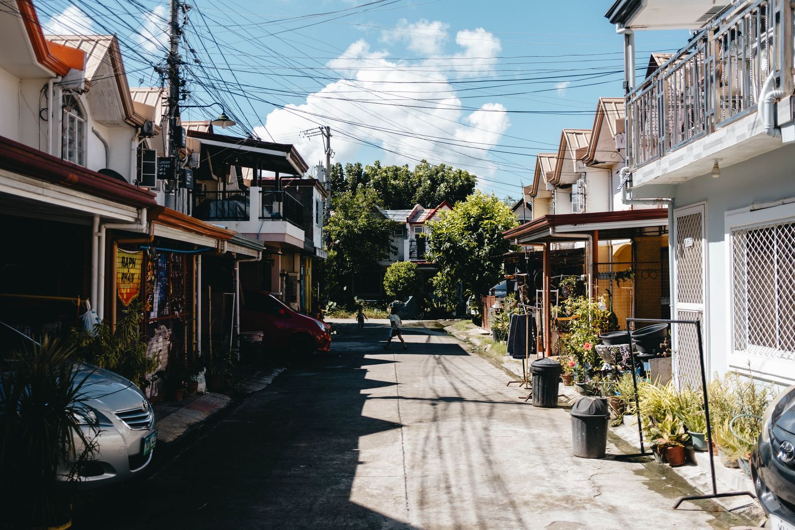 A residential street in East Austin, Texas